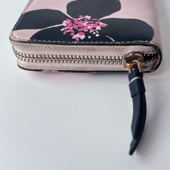 Kate Spade Pink and Black Floral Wallet - Picture 10 of 14